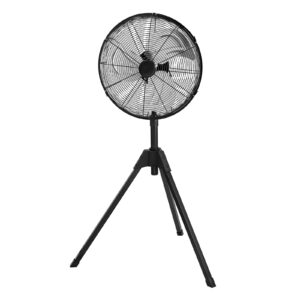 GarveeLife 工場扇 45cm 工業用扇風機 大型 スタンド型 換気 業務用 大型扇風機 強力 強風 倉庫 学校 イベント 工場用