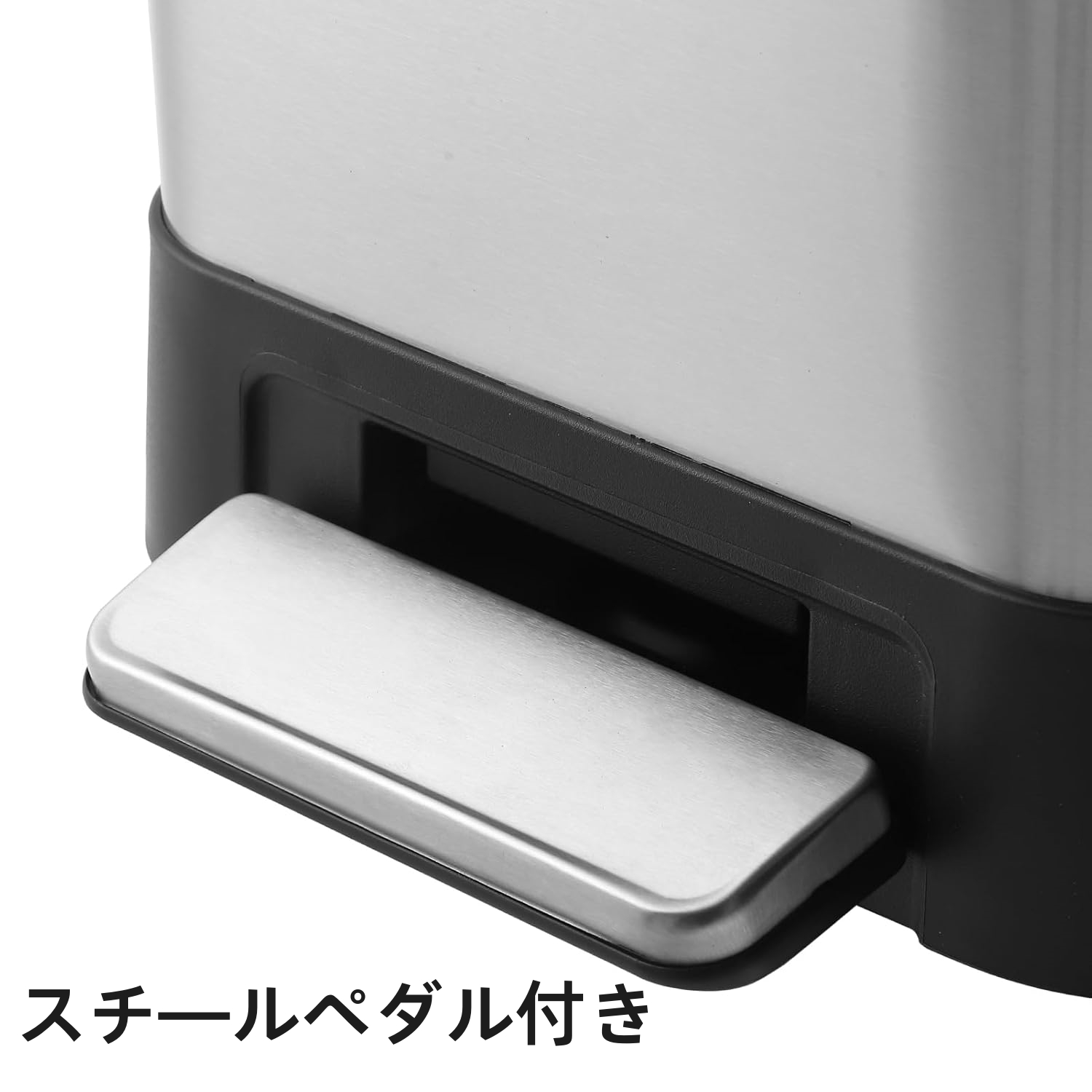 GarveeLife 2分別ゴミ箱 20リットル ペダル付き 蓋付き - 画像 (13)