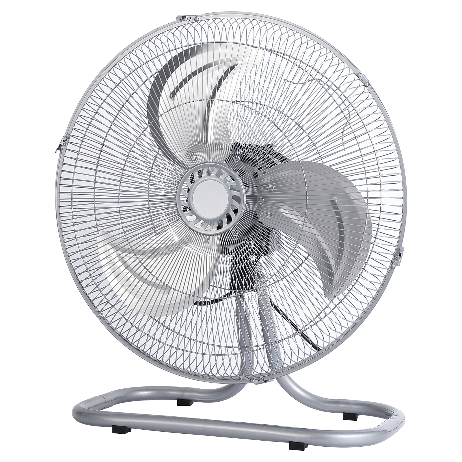 GarveeLife フロア工場扇 41cm シルバー 首振り工業用扇風機 大型 - 画像 (7)
