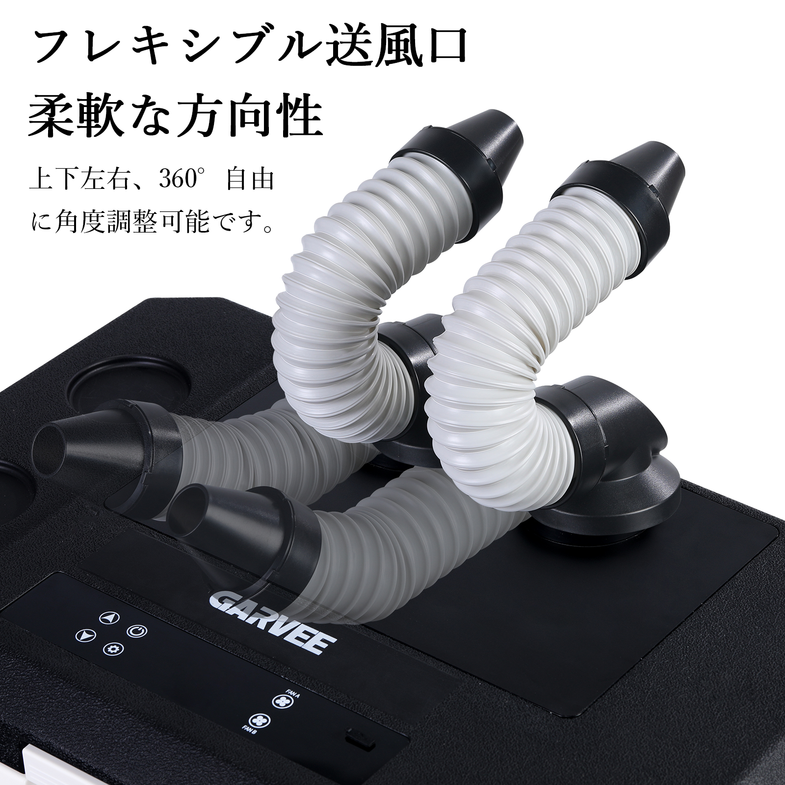 スポットクーラー ポータブル冷蔵庫 車載冷蔵庫 40L -18℃ DC12V/24V AC100V バッテリー付き クーラーボックス - 画像 (5)