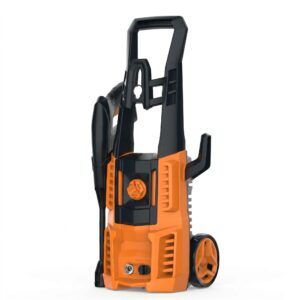 高圧洗浄機 1500W/1200W ハイパワー 最大12.5MPa 家庭用 洗車機 自吸式?水道直結両用 8m高圧ホース 縦型収納 ベランダ?車?外壁洗浄 1年保証付き