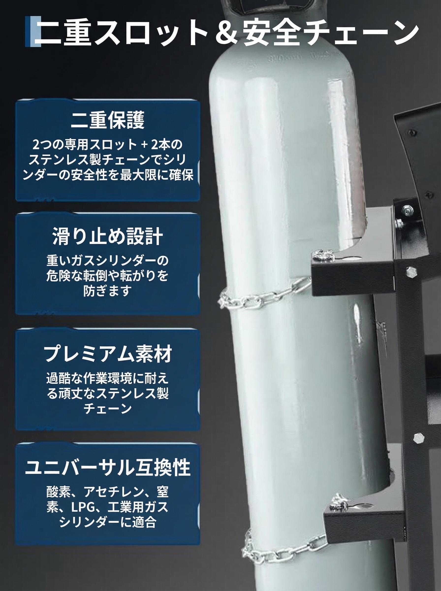 GarveeLife 溶接機カート 溶接機台 ウェルダーカート 溶接機移動台 ボンベカート ツールカート 工具カート キャスター付き 大容量 - 画像 (12)