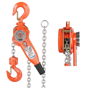レバーホイスト 0.75t 0.25t 手動レバーチェーンブロック 250kg 750kg 1.5m揚程 360°回転フック 荷締め 吊り上げ 建設 整備 倉庫作業